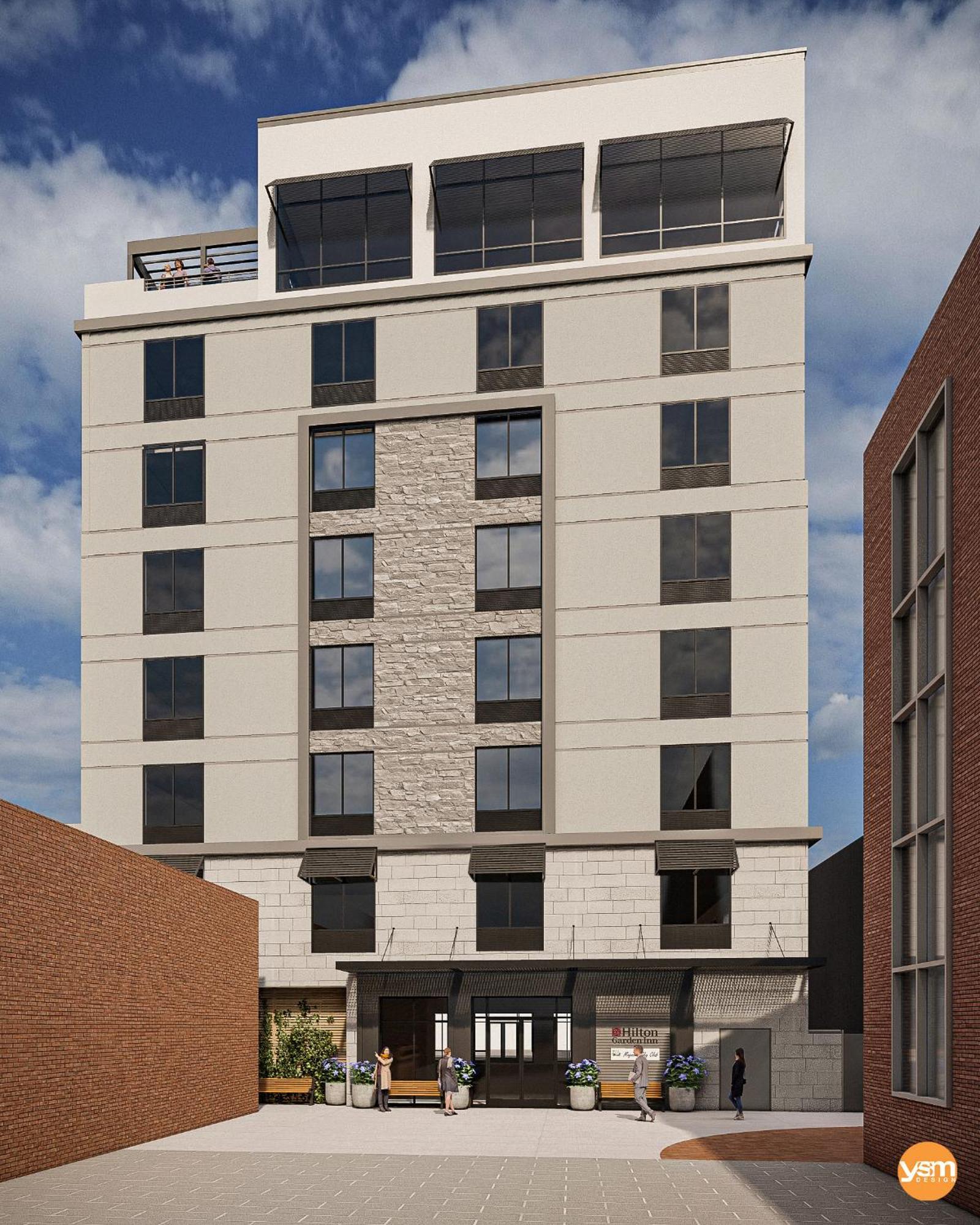 Hilton Garden Inn Greenville University Area Exterior foto